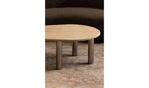 Fia Coffee Table - Beige Travertine