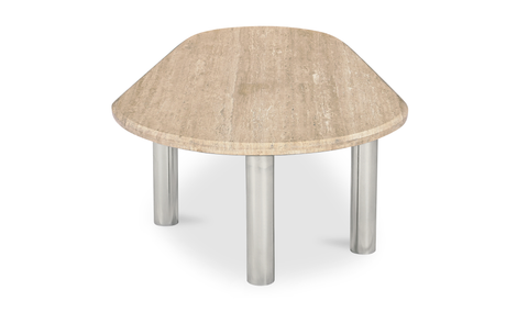 Fia Coffee Table - Beige Travertine