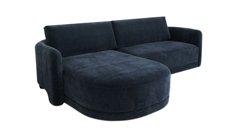Emmy Sectional Dark Blue