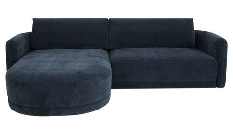 Emmy Sectional Dark Blue