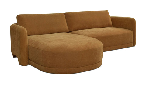 Emmy Sectional Ginger