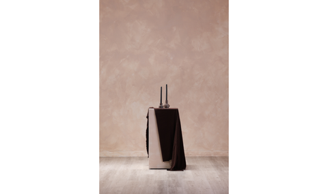 Maud Stoneware Candle Holder Large