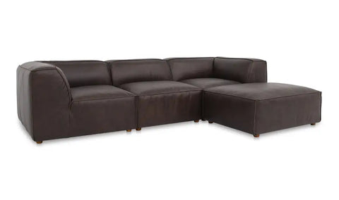 Form Lounge Modular Sectional Espresso Brown