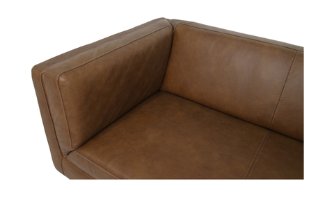 Woods Sofa Brown Leather