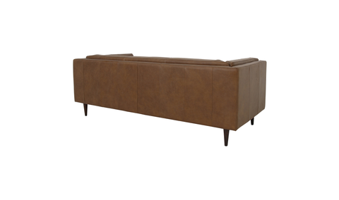 Woods Sofa Brown Leather
