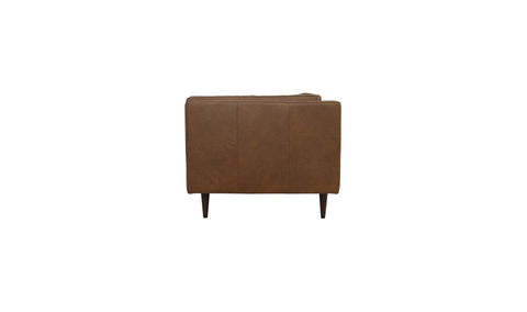 Woods Sofa Brown Leather