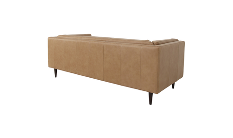 Woods Sofa Tan Leather