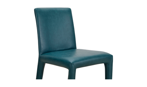 Monte Dining Chair Teal Vegan Leather