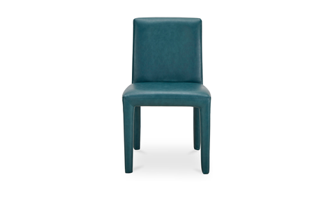 Monte Dining Chair Teal Vegan Leather