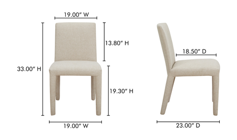 Monte Dining Chair Beige