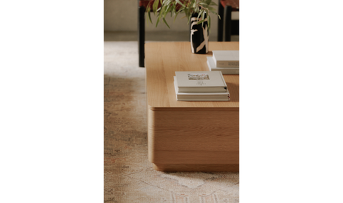 Round Off Coffee Table Natural Oak