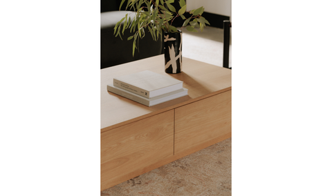 Round Off Coffee Table Natural Oak