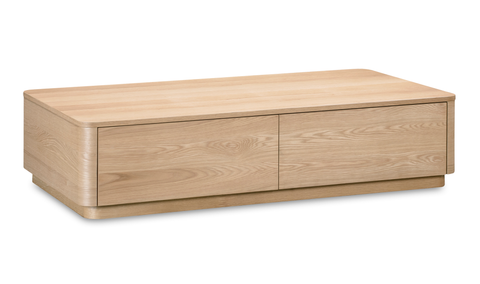 Round Off Coffee Table Natural Oak