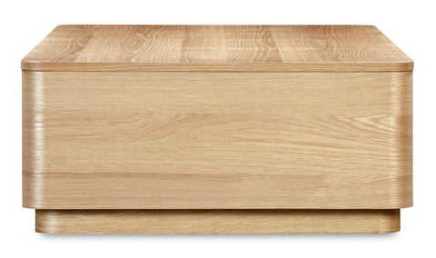 Round Off Coffee Table Natural Oak