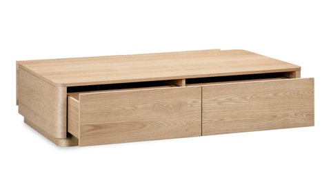 Round Off Coffee Table Natural Oak