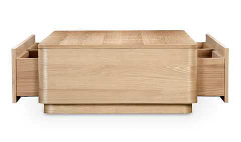 Round Off Coffee Table Natural Oak