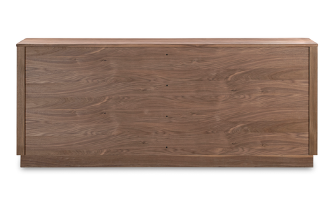 Round Off Sideboard Walnut Brown