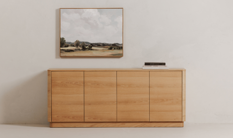 Round Off Sideboard Natural Oak
