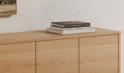 Round Off Sideboard Natural Oak