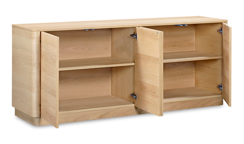 Round Off Sideboard Natural Oak