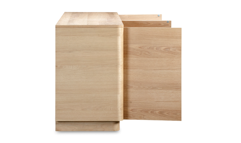 Round Off Sideboard Natural Oak