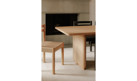 Round Off Small Dining Table Natural Oak
