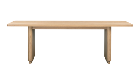 Round Off Small Dining Table Natural Oak
