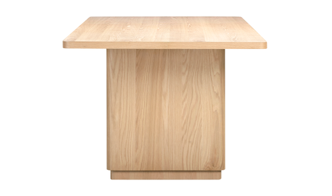 Round Off Small Dining Table Natural Oak