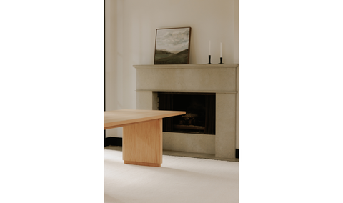 Round Off Large Dining Table Natural Oak