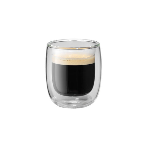 Sorrento Double Wall Glassware - 2 Pc Espresso Glass Set
