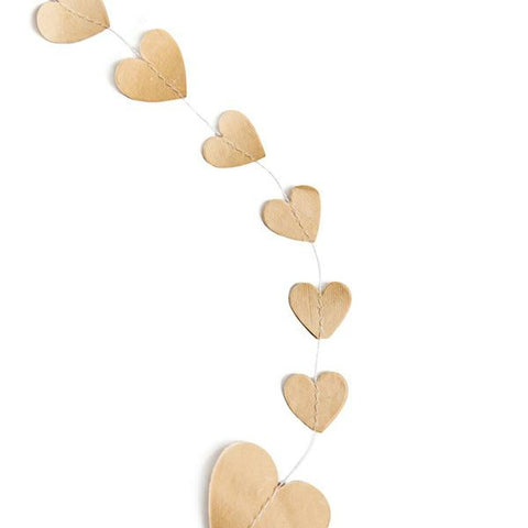 Paper Heart Garland