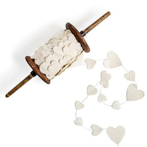 Paper Heart Garland