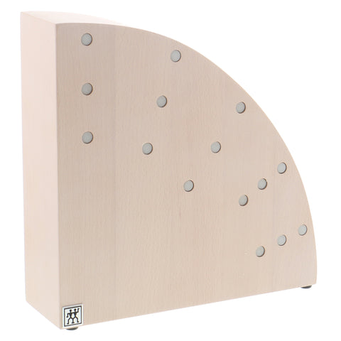 Storage - Round Italian Magnetic Block - White Beech Wood