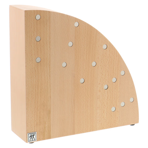 Storage - Round Italian Magnetic Block - Natural Beech Wood