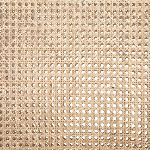 Antonia Cane Armless Dining Chair-Ebony Savile Flax