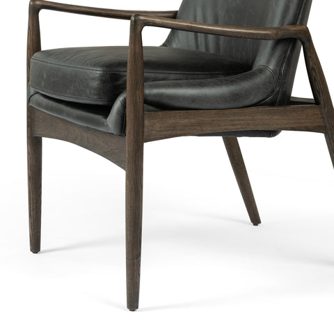 Braden Dining Arm Chair-Durango Smoke