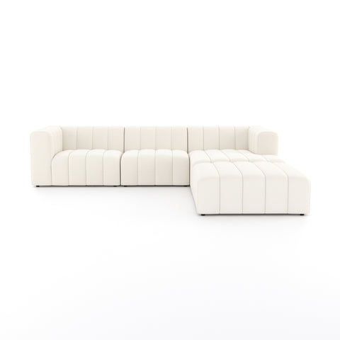 Langham Channeled 3Pc RAF Sect w/ Otto- Fayette Cloud