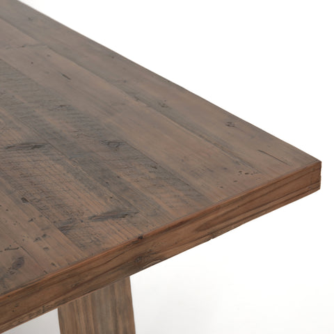 Otto Dining Table-110"-Waxed Bleached Pine