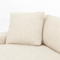 Plume 2Pc Sectional LAF Chaise 106"- Thames Cream