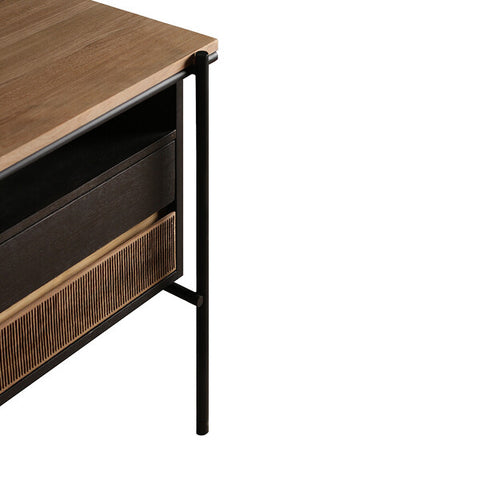 Oscar desk with drawers - Teak