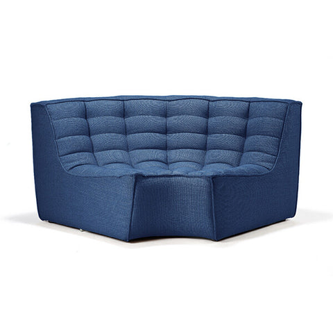 N701 sofa - Round Corner - Blue