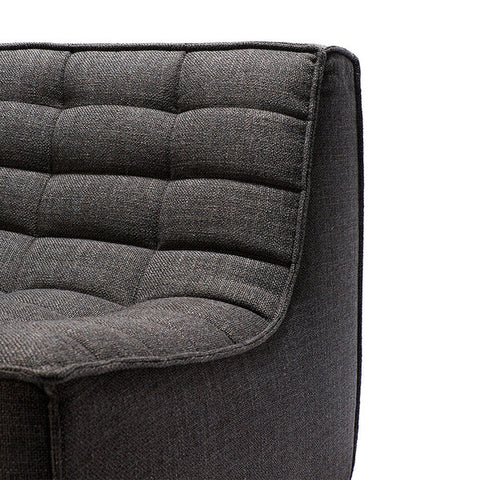 N701 sofa - 1 seater - dark grey
