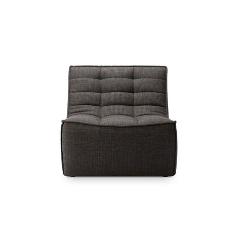 N701 sofa - 1 seater - dark grey