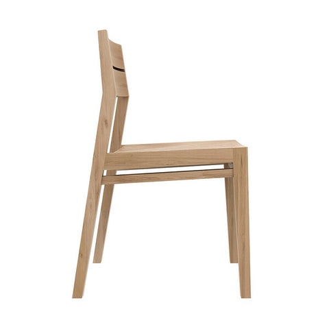 Ex1 Dining Chair - Oak - IN STOCK