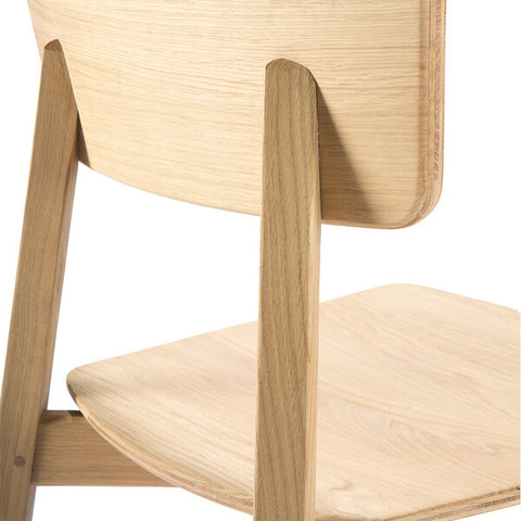 Casale dining chair - Oak - Varnished