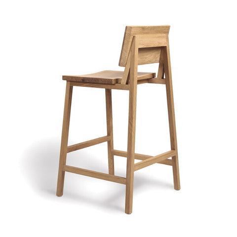 N3 kitchen counter stool - Oak