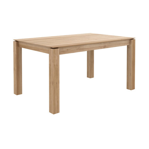 Slice extendable dining table,63/94.5" - Oak