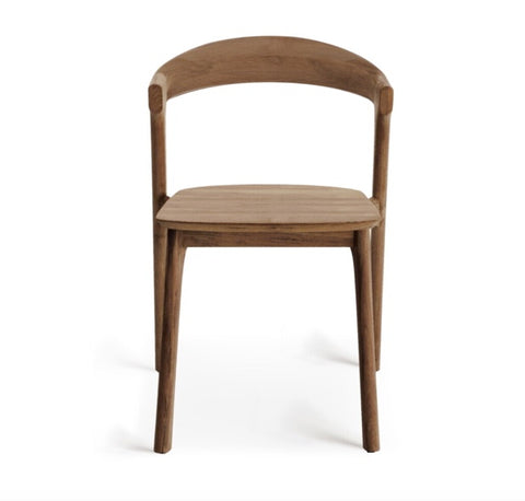 Bok dining chair - Teak- Natural