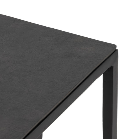 Dalston Nesting End Tables - Raw Black