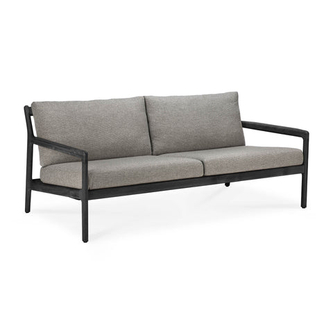 Jack outdoor sofa,71" - Teak Black - mocha